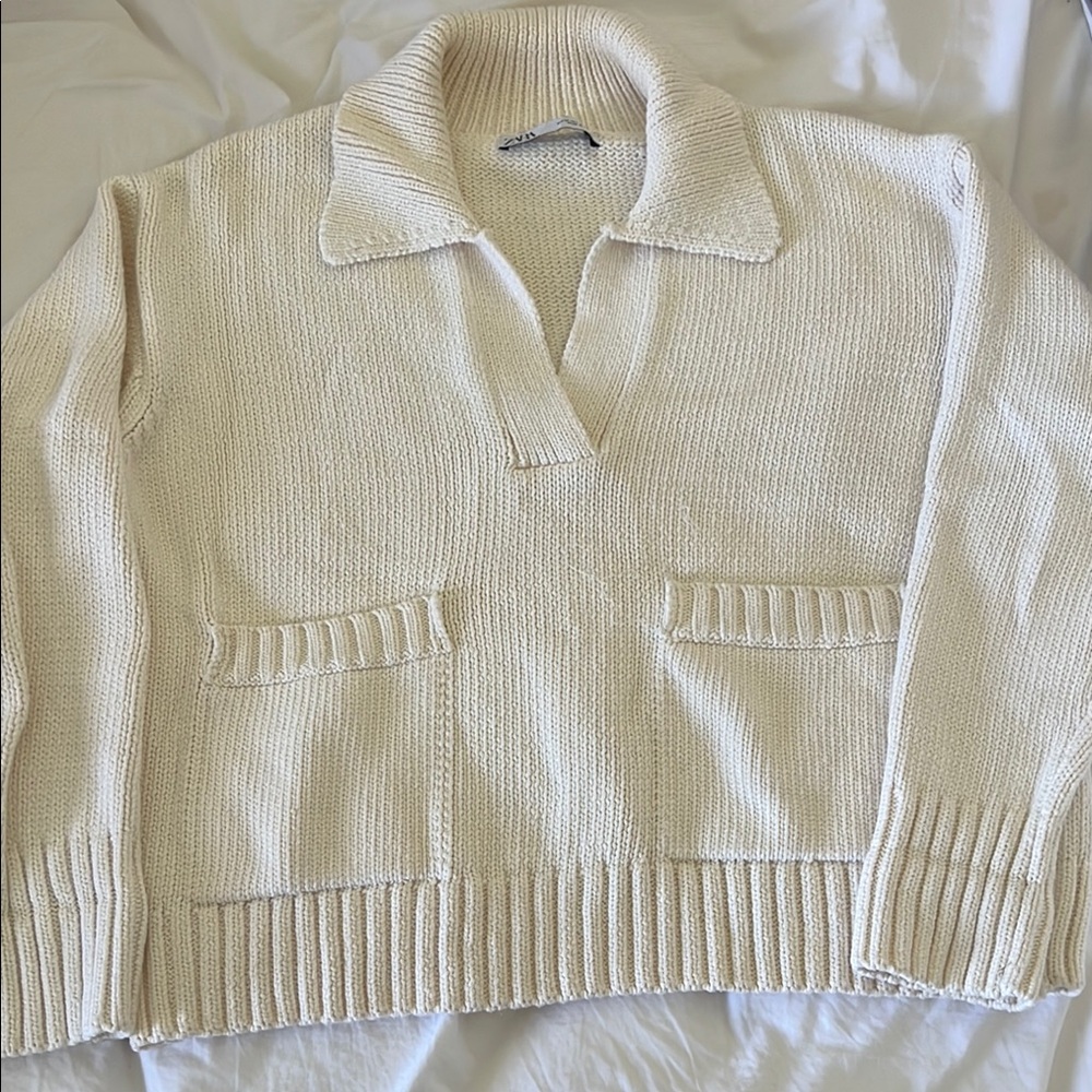 Women's Cream Sweater